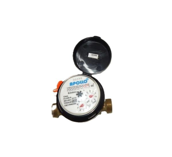 Apollo Single Jet Brass Domestic Water Meter